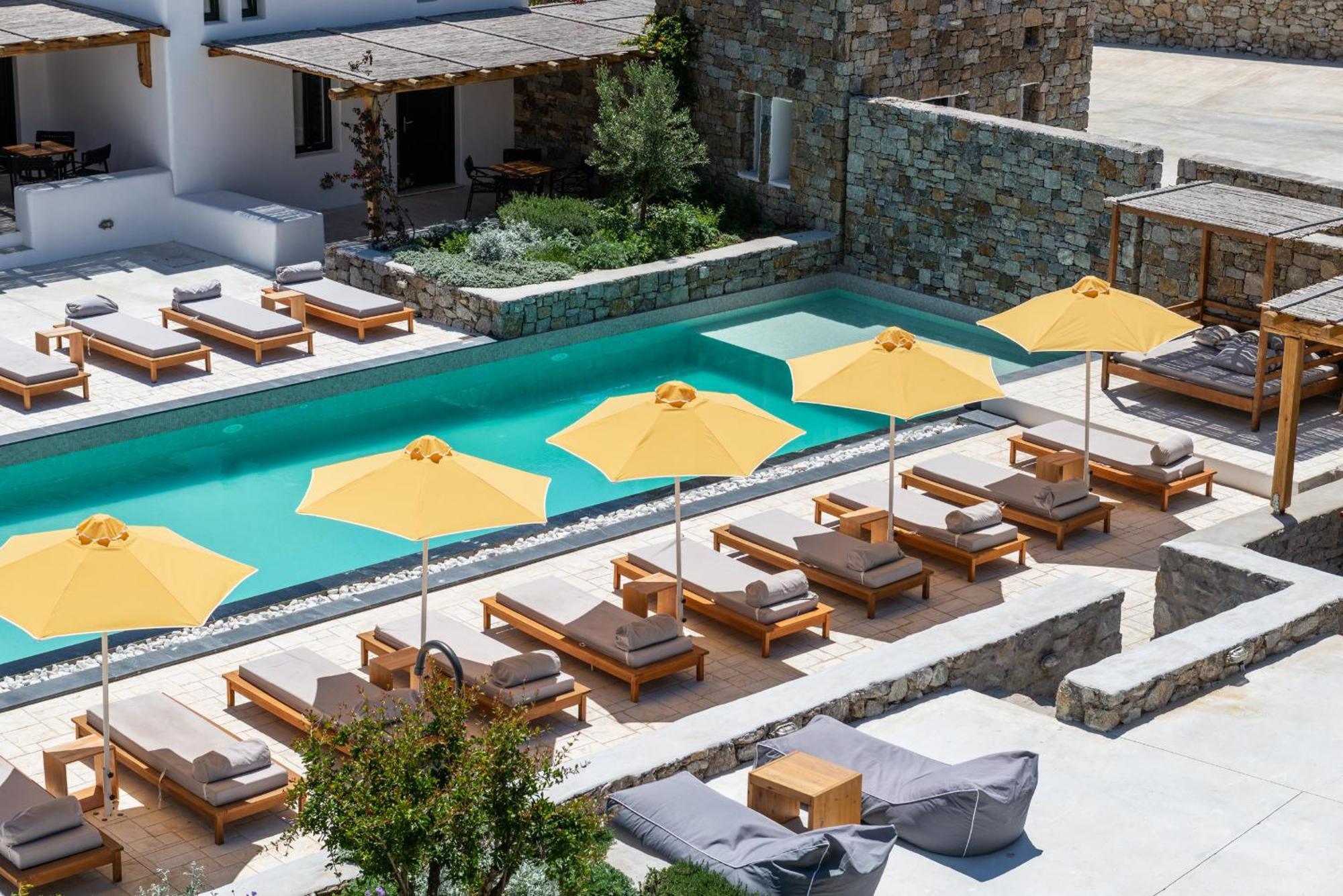 Hotel Mykonos Drops Platys Gialos  Exterior foto